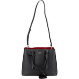 Prada Saffiano Leather Cuir Double Tote Handbag