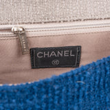 Chanel Tweed Costume Fringed Fabric 2.55 Reissue Single Flap Crossbody Bag