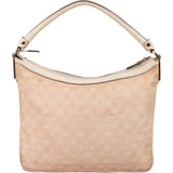 Gucci Monogram GG Canvas D-Ring Double Pocket Shoulder Bag