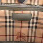 Burberry Haymarket Check Canterbury Tote Shoulder Bag - vintageandkickz