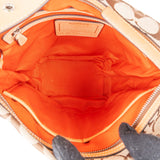 Coach Monogram Signature Jacquard Shoulder Bag