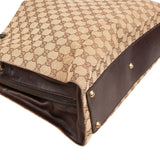 Gucci Monogram GG Canvas Braided Strap Shoulder Bag