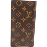 Louis Vuitton Monogram Canvas Brazza Long Wallet