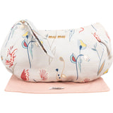 Miu Miu Nylon Floral Print Wander Cosmetic Pouch Accessoires Clutch