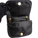 Chanel Lambskin CC Single Flap Camera Crossbody Bag - vintageandkickz