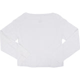 Hermès White Easy-Knit CHAINE D'ANCRE Long-Sleeve Sweater (FR36)