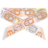 Hermès Bouclerie Moderne Twilly Scarf Tuch