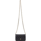 Chanel Quilted Lambskin Wallet on Chain Crossbody Bag