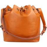 Louis Vuitton Cognac Epi Leather Sac Noé Petit Shoulder Bag