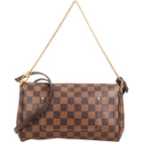 Louis Vuitton Monogram Damier Ebene Favorite MM Crossbody Handbag