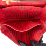 Louis Vuitton Red Leather Monogram Empreinte Métis Handbag