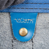Louis Vuitton Blue Epi Leather Keepall 45 Travel Bag