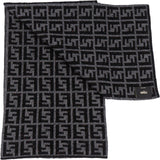Fendi Wool Monogram FF Logo Schal Scarf
