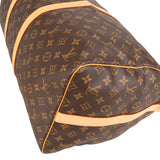 Louis Vuitton Monogram Canvas Keepall 55 Bandoulière Travel Bag