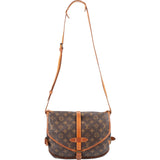 Louis Vuitton Monogram Canvas Saumur 30 Crossbody Bag