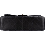 Chanel Quilted Lambskin Gold Jumbo Double Flap Crossbody Bag