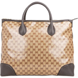 Gucci Monogram GG Coated Canvas Joy Large 45 Weekender Travel Bag