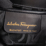 Salvatore Ferragamo Leather Gancini Mini Flap Crossbody Bag