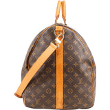 Louis Vuitton Monogram Canvas Keepall 60 Bandoulière Travel Bag