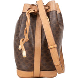 Celine Macadam Drawstring Bucket Shoulder Bag - vintageandkickz