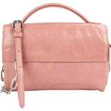 Miu Miu Pink Vitello Lux Leather Top Handle Mini Crossbody Handbag