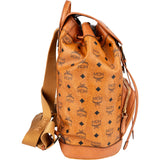 MCM Monogram Visetos Drawstring Backpack