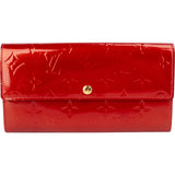 Louis Vuitton Monogram Vernis Leather Sarah Wallet