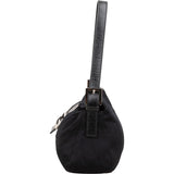 Fendi FF Cotton Baguette Shoulder Bag