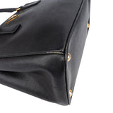 Prada Black Saffiano Lux Galleria Handbag