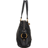Yves Saint Laurent Black Leather Muse Shoudler Bag