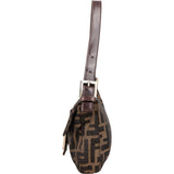 Fendi Monogram FF Zucca Baguette Shoulder Bag