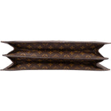 Louis Vuitton Monogram Canvas Serviette Fermoir Handbag