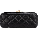 Chanel Quilted Lambskin Mini Rectangular Flap Casino Charms Crossbody Bag