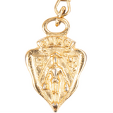 Gucci Golden Knight Crest Bag Charm Pendant