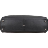 Fendi Black Leather Medium Peekaboo Handbag