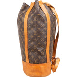 Louis Vuitton Monogram Canvas Randonnee GM Backpack Shoulder Bag