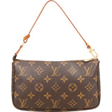 Louis Vuitton Monogram Canvas Pochette Accessoires Handbag