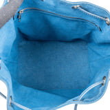Louis Vuitton Blue Epi Leather NM Sac Noe Petit Shoulder Bag