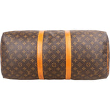 Louis Vuitton Monogram Canvas Keepall 50 Travel Bag
