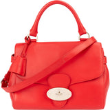 Mulberry Red Leather Cecily Handbag