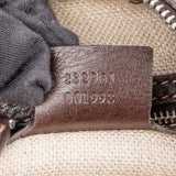 Gucci Monogram GG Canvas Abbey Horsebit Shoulder Bag