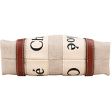 Chloé Canvas Small Woody Tote Crossbody Handbag