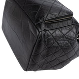 Chanel Quilted Calfskin CC Chain Drawstring Bucket Shoulder Bag