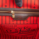 Louis Vuitton Monogram Damier Ebene Neverfull MM Shoulder Bag