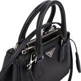 Prada Saffiano Leather Galleria Mini Crossbody Handbag