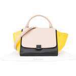 [🔄️B13 / F44] Céline Leather Trapeze Crossbody Bag - vintageandkickz