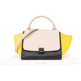 [🔄️B13 / F44] Céline Leather Trapeze Crossbody Bag - vintageandkickz