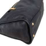 Prada Black Leather Vitello Daino Handbag