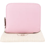 Hermès Mauve Sylvestre Epsom Leather Silk'in Compact Wallet
