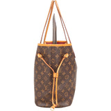 Louis Vuitton Monogram Canvas Neverfull MM Shoulder Bag - vintageandkickz
